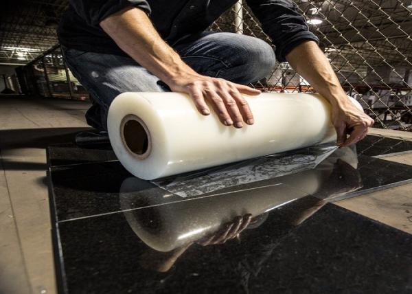 Durable Self Adhesive Protective Film , Hard Floor Protection Film For