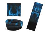 Black Fleece Skull Polar Headwear Low Fiber Properties Not Deformation