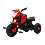 Gender-Neutral Blue Kids Ride On Three Wheel Motorcycle with Pedal and Best