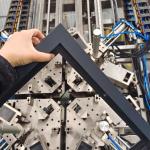 Aluminum Window Machine 4 Head Corner Combining Machine Aluminium Doors Window
