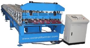 China Trapezoial Roof Panel Roll Forming Machine wholesale