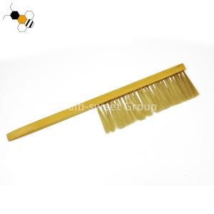 China 41*8cm 65g Wood Handle Double Artificial Fiber Bee Brush wholesale