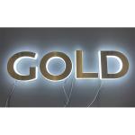 Metal Luminous Backlit Words 3d Signage Outdoor Letter Sign Led Channel Custom