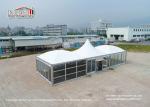 Aluminium Alloy Modular Dome Tents With Glass Windows Doors
