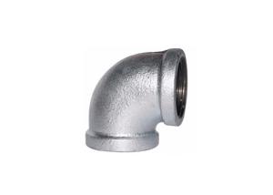 China Malleable Iron Threaded Pipe Fittings Banded Galvanized Street 90 Elbow wholesale