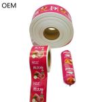Food Grade OEM Custom Flexography Printing Plastic Sausage Casings For Salami