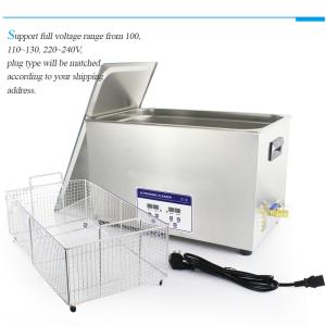 China 30 L Professional Digital Ultrasonic Cleaner + 500W Heating wholesale
