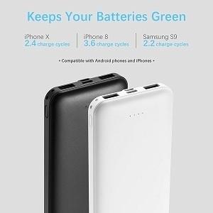 China Odm 2.4A portable External Battery Charger Phone Power Bank For Samsung Galaxy wholesale