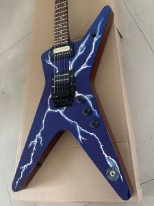 China Custom Vintage Electric Guitar in Blue Color wholesale