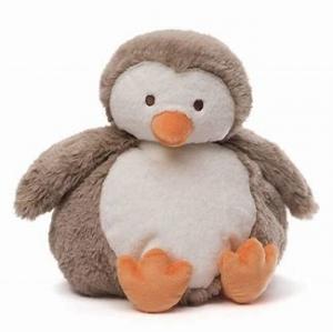 China ICTI Embroidery logo printable Penguin Teddy Bear Cuddly Toy wholesale
