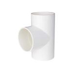 3 Way PVC Drainage Pipe Fittings White Tee Elbow Plumbing