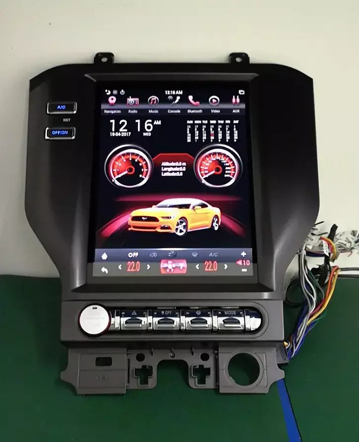 9.7'' Android Carplay Screen For Ford Mustang 2015-2018 GPS Navigation Car Stereo