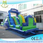 Hansel hot children game equipment inflatable fun park with bouncer jumping