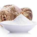 YZ-J-36 Amorphophallus Konjac Gum Powder Glucomannan E425 With 36000 Mpas