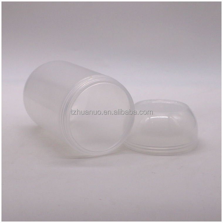 Customized 500ML PP Capsule Shape Plastic Food Storage Jar with Screw Cap