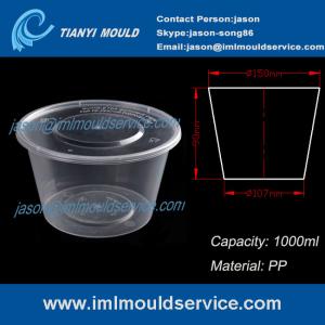 China robot system for disposable plastic salad bowl mould 35oz manufacturers &amp; suppliers wholesale