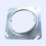 Galvanized Conduit Junction Box Pre Fabrication 4x4 Square With Screws