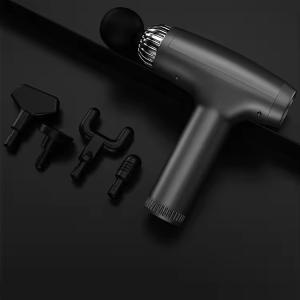 China 9.8 X 7.9 X 2.4 Inches Black Vibrating Massager Gun Professional Muscle Recovery Solution wholesale