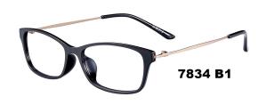 China Flexible Square Eyeglasses Optical Frames Metal Eyeglasses Frames Classical Style wholesale