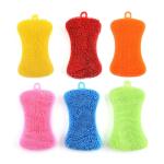 Kitchen Multi Purpose Silicone Dish Cleaning Sponge Food Safe Silicone Rubber