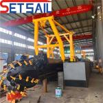 14 Inch Cutter Suction Lake Sand Dredger with Mornitoring and Cumins 447kw