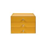 Steel Drawer Box Storage Desktop Sundry Case For A4 File