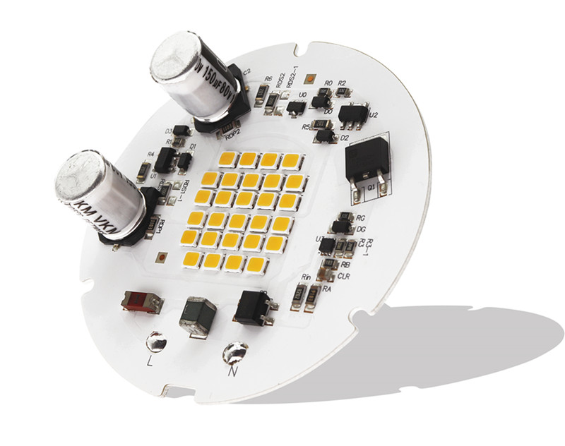 90CRI Low Flicker 65mm Full Color Led Module 3030 Leds D65MM With 30% Flicker