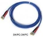 Good Exchangeability Simplex Fiber Optic Cable Flame Retardant D4 Series