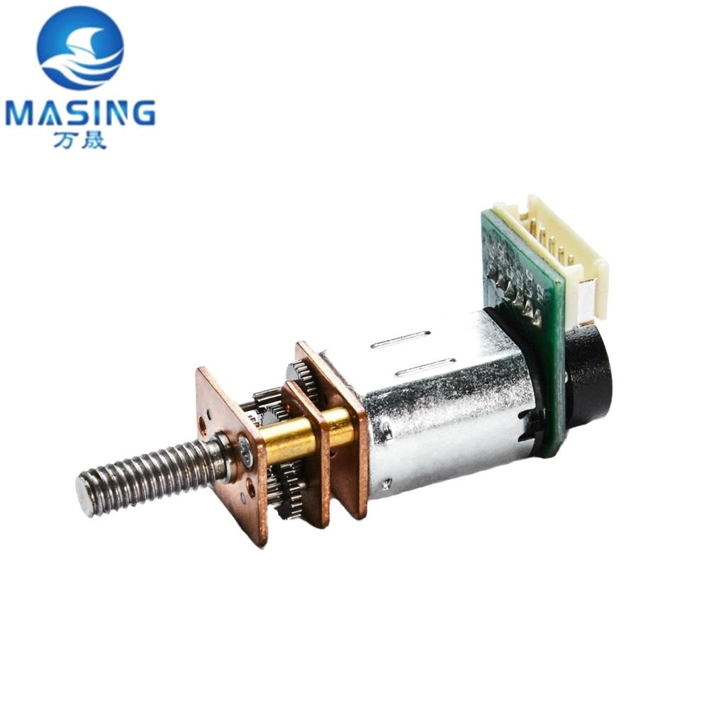 M3 M4 12mm Gear Motor , N20 DC Motor With Gearbox And Encoder