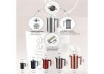 8 Cup 34oz 18/8 Stainless Steel French Press Coffee Pot With Filter Home Office