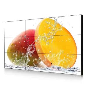 China 65in LCD Video Wall Shopping Mall Ultra Thin Bezel 0.88mm Ad Seamless Monitor Wall wholesale
