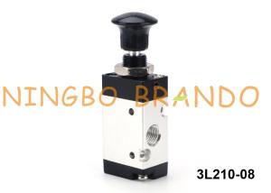 China 3L210-08 Airtac Type Push Pull Pneumatic Air Control Valve 3/2 Way wholesale