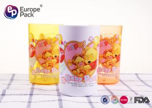 China Break Resistant Plastic Childrens Mugs Without Holder 270Ml Round Shape wholesale