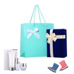 Small Wave Style Boutique Cosmetic Paper Bag OEM ODM available