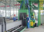 Steel Plate Shot Blasting Machine H Beam Clean and Intensify