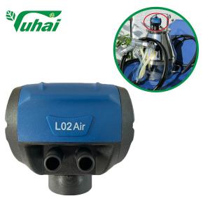 China L02 AIR Milking Machine Pulsator Two Hole Plastic Export Air Pulsation Pulsator on sale