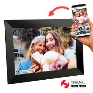 China 10.1 inch Digital Picture Frame, Share Video Clips and Photos Instantly via E-Mail or App wholesale