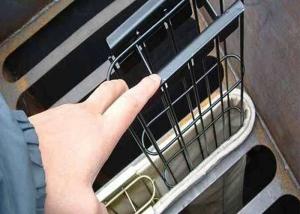 China Flat Bag Dust Collector Socks , Dust Collector Parts Small Size Trapezoidal wholesale