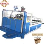 Semiautomatic Corrugator Carton Box Folder Gluer Machine