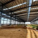 Easy Install Pre Fabricated Steel Structure House , Prefabricated Steel Frame