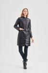FODARLLOY Women's Winter Outerwear Cotton-Padded Jacket Medium-Long Thin Waist