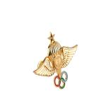 Lapel Clip Custom Metal Badge 50*35mm Military Pin Badges