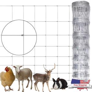 China Galvanized Welded Wire Mesh Fence Field Wild Garden Fencing Roll Hardware wholesale
