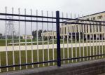 Welded 2400X1500mm Tubular Steel Fence For Motorways
