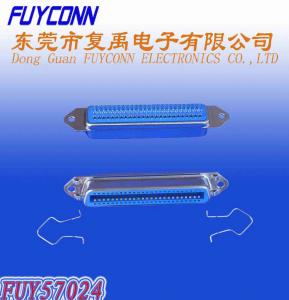 China 14 24 36 50 Solder Pin DDK Centronics Connector Female Type With Spring Latches wholesale