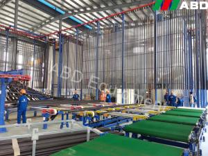 China Nylon Powder Coating Paint Plant With Powder Curing Oven 6kw wholesale