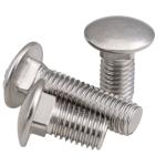 Stainless Steel SS304 316 Carriage Metal Bolts Grade 4.8 8.8 10.9 12.9 Din603