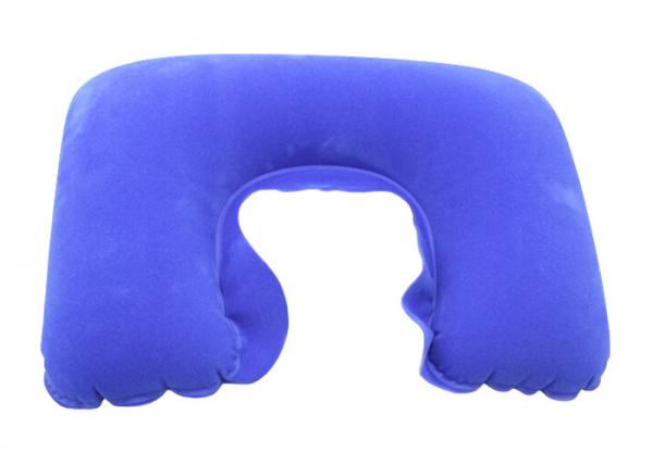 Quality Lightweight Travel Inflatable Pillow , Inflatable Neck Cushion For Plane for sale