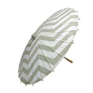 China Chevron Pattern Paper Parasols wholesale