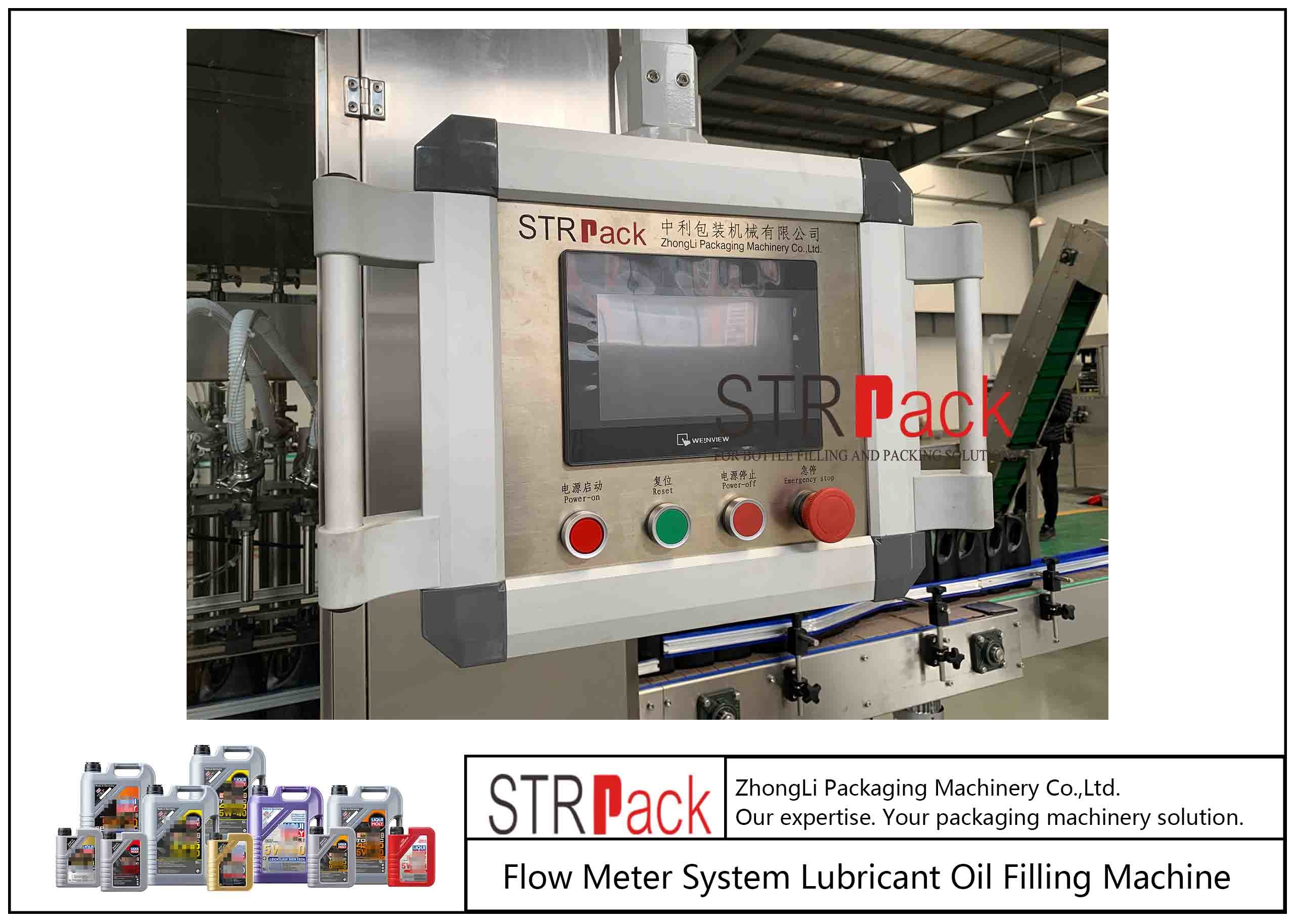 Factory Price Fully Automatic Plastic Bottle Car Products Industry Motor Oil Multi-Head Filling Machine Customizable Con